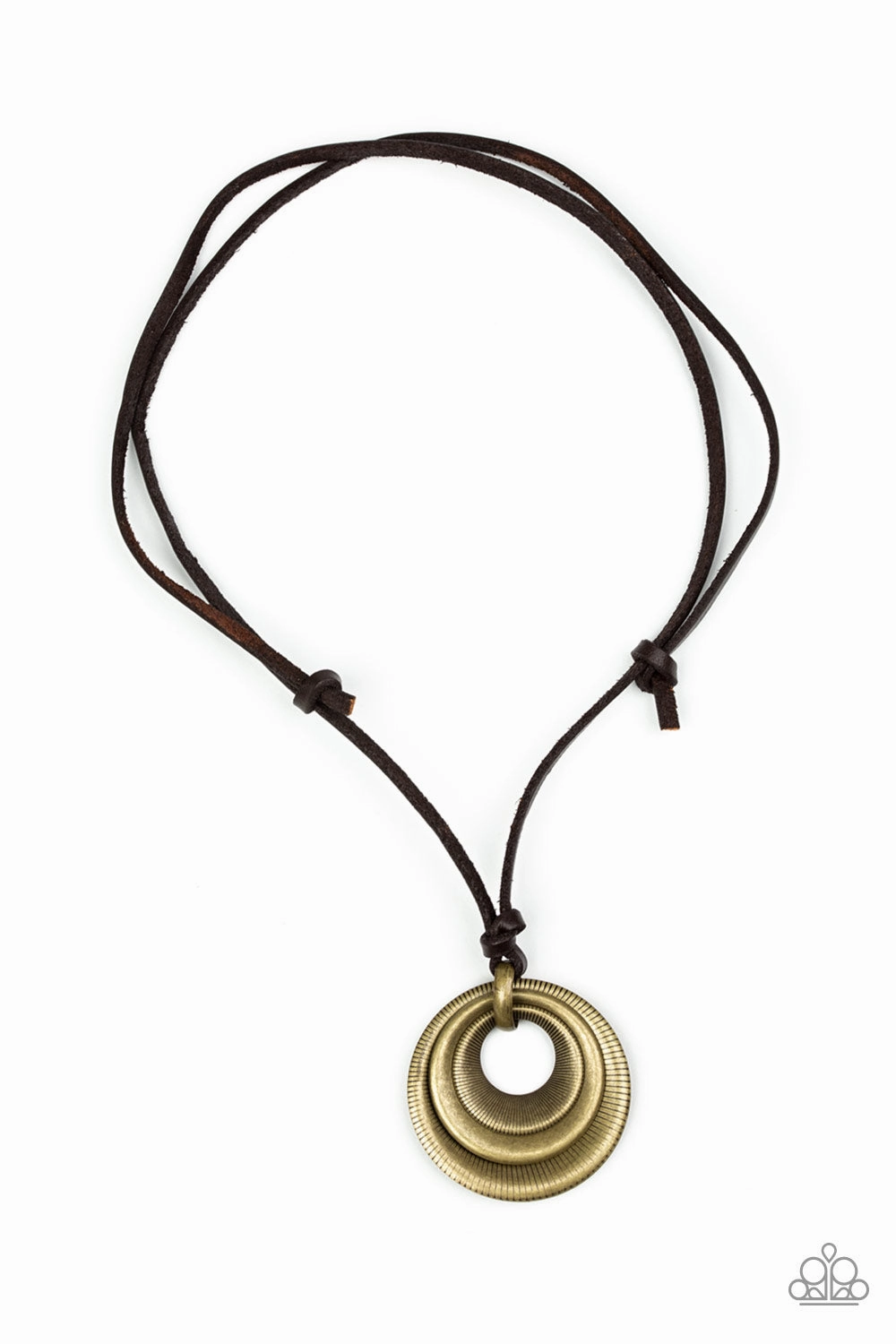 Personalized Item Friendship Present Paparazzi Accessories ? Desert Spiral - Brass Necklace?Flat Rate Ship $4.50?