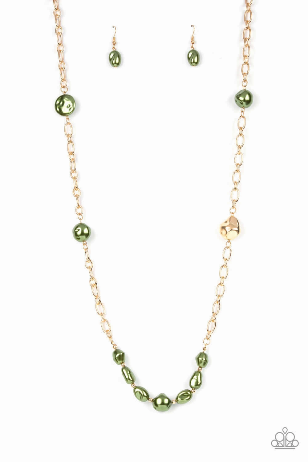 Paparazzi Accessories ?Pardon My FABULOUS - Green Necklace? Flat Rate Ship $4.50? Artistic Mood Fashion Mood