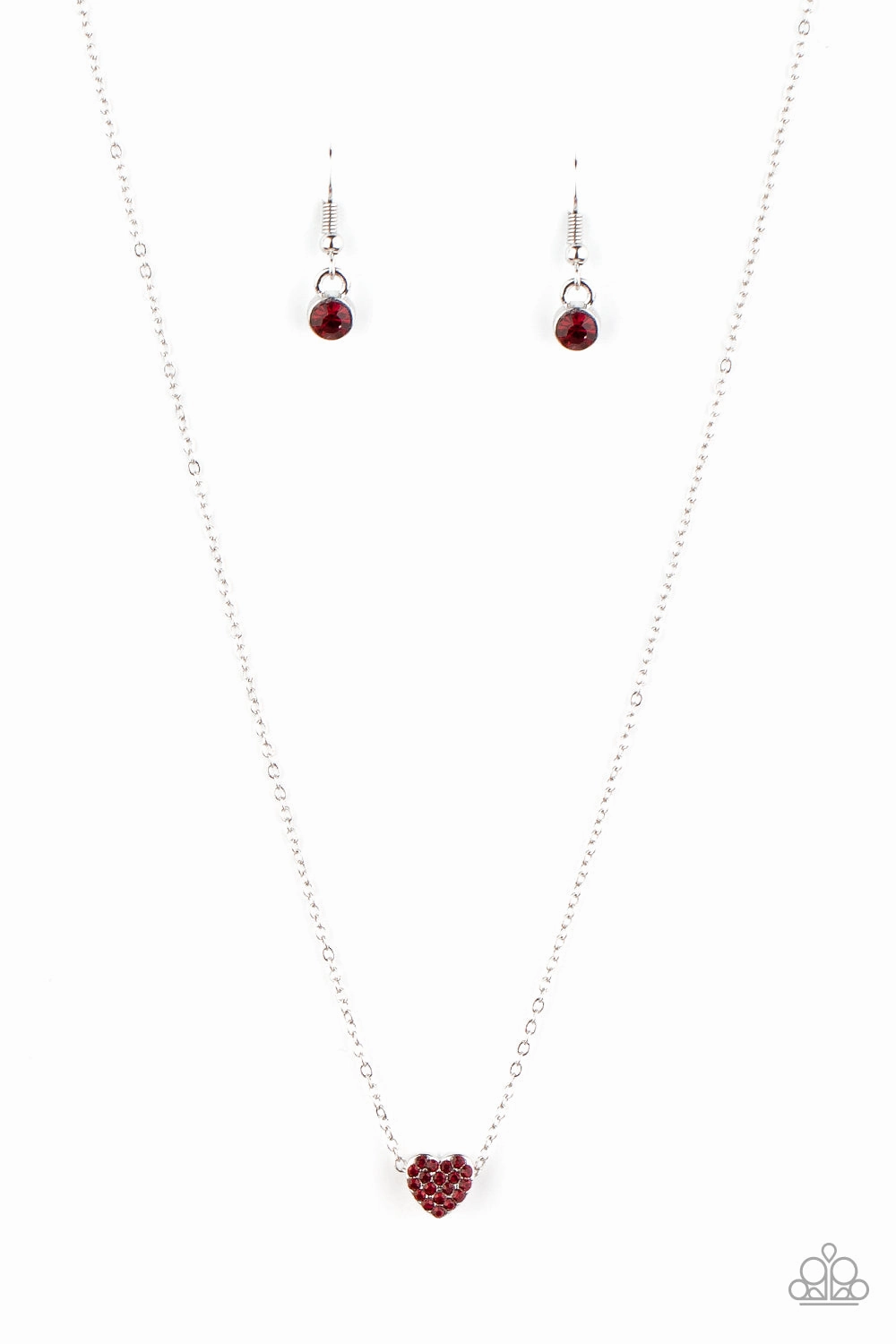Superb Gift Minimalist Accessory Paparazzi Accessories ? Hit Em Where It HEARTS - Red Necklace?Flat Rate Ship $4.50?