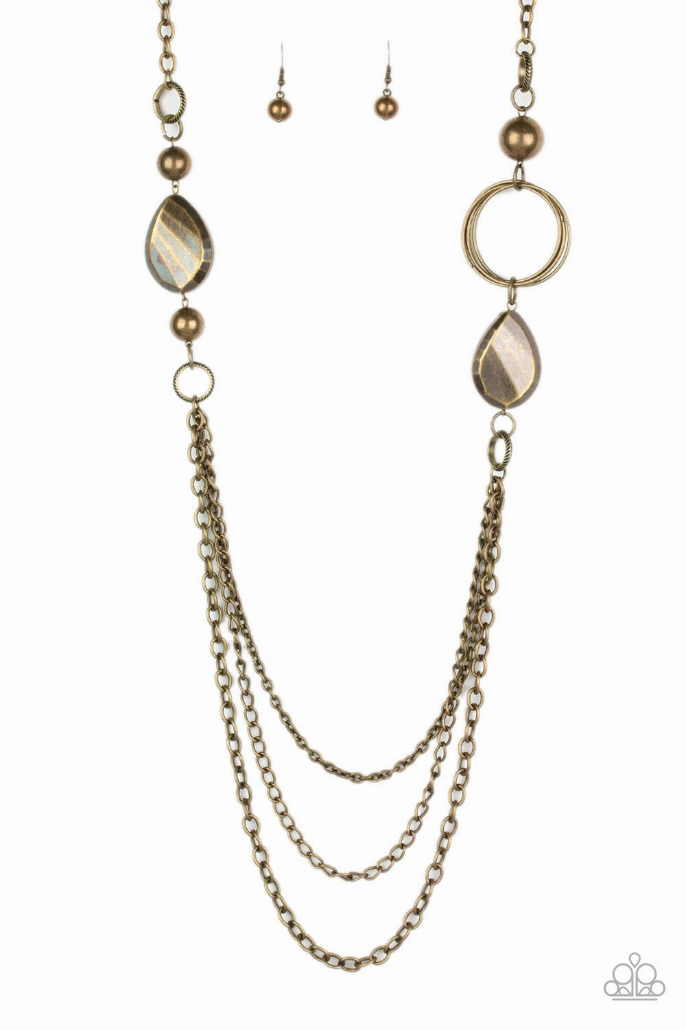 Paparazzi Accessories ? Rebels Have More Fun - Brass Necklace?Flat Rate Ship $4.50? Wedding Locket Item