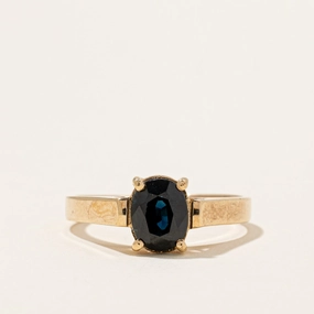 Blue Sapphire Ring | 1.15ct | SZ 7.25 | Occasion Look