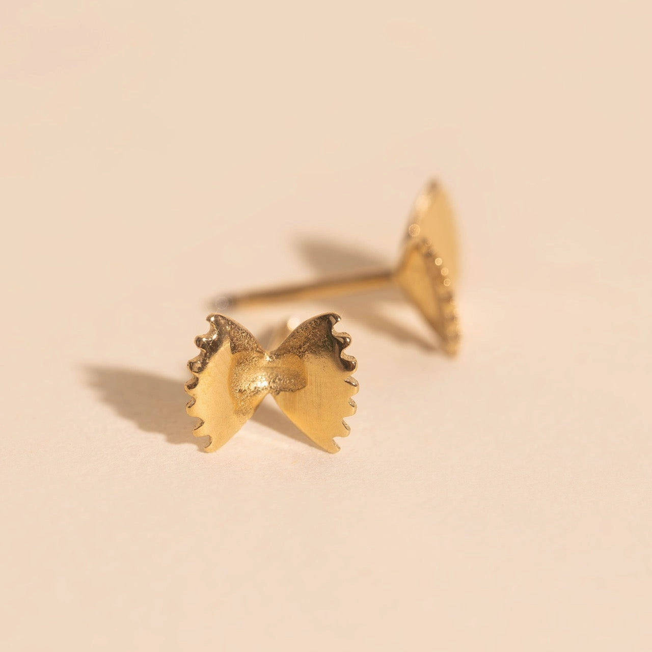 Bowtie Stud Earrings Effortless Edge