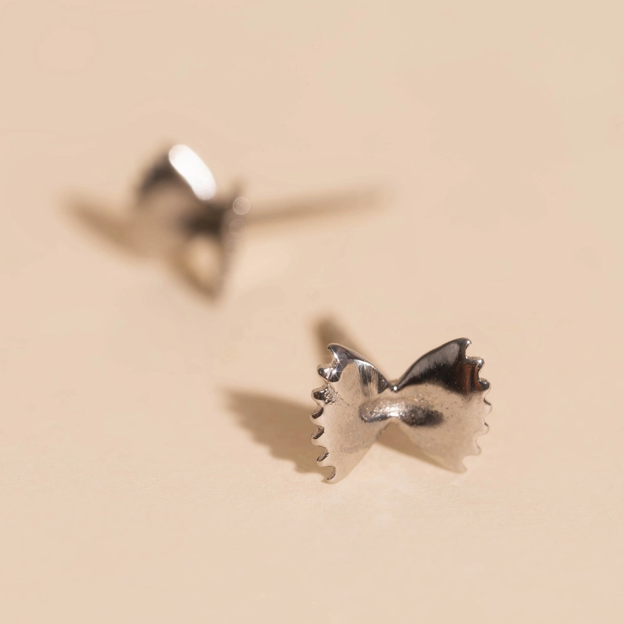 Bowtie Stud Earrings Timeless Fashion Bold Pop