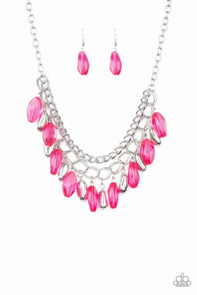 Paparazzi Accessories ?Spring Daydream - Pink Necklace? Flat Rate Ship $4.50? Autumn Gift