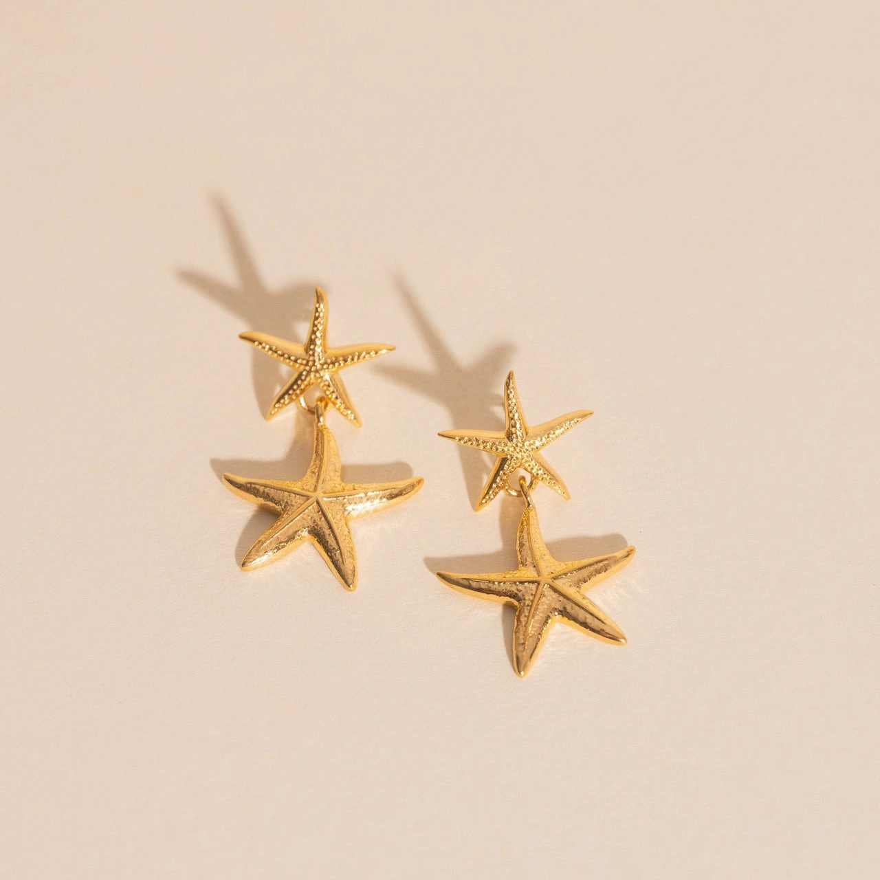 Starfish Dangle Stud Earrings Glam Choice Charming Treasures