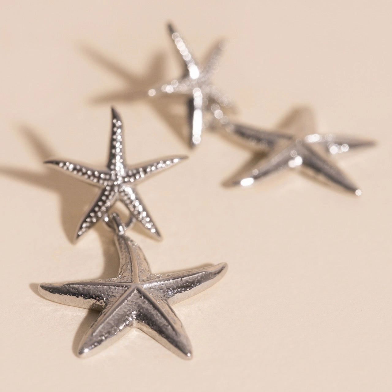 Starfish Dangle Stud Earrings Bold Radiance Precious Jewelry