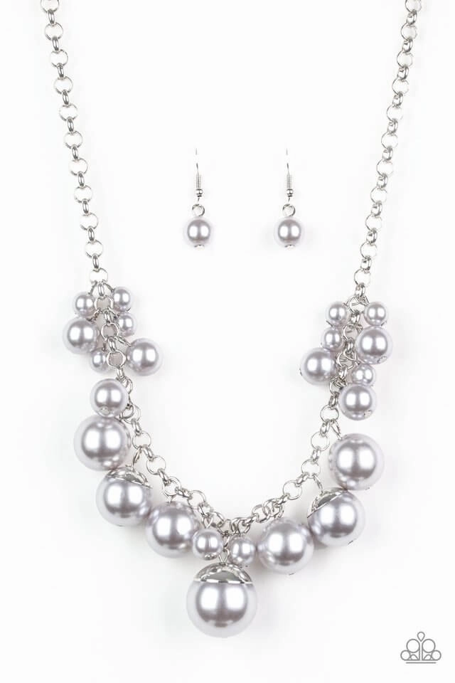 Exclusive Jewelry Paparazzi Accessories ?Broadway Belle - Silver Necklace? Flat Rate Ship $4.50?