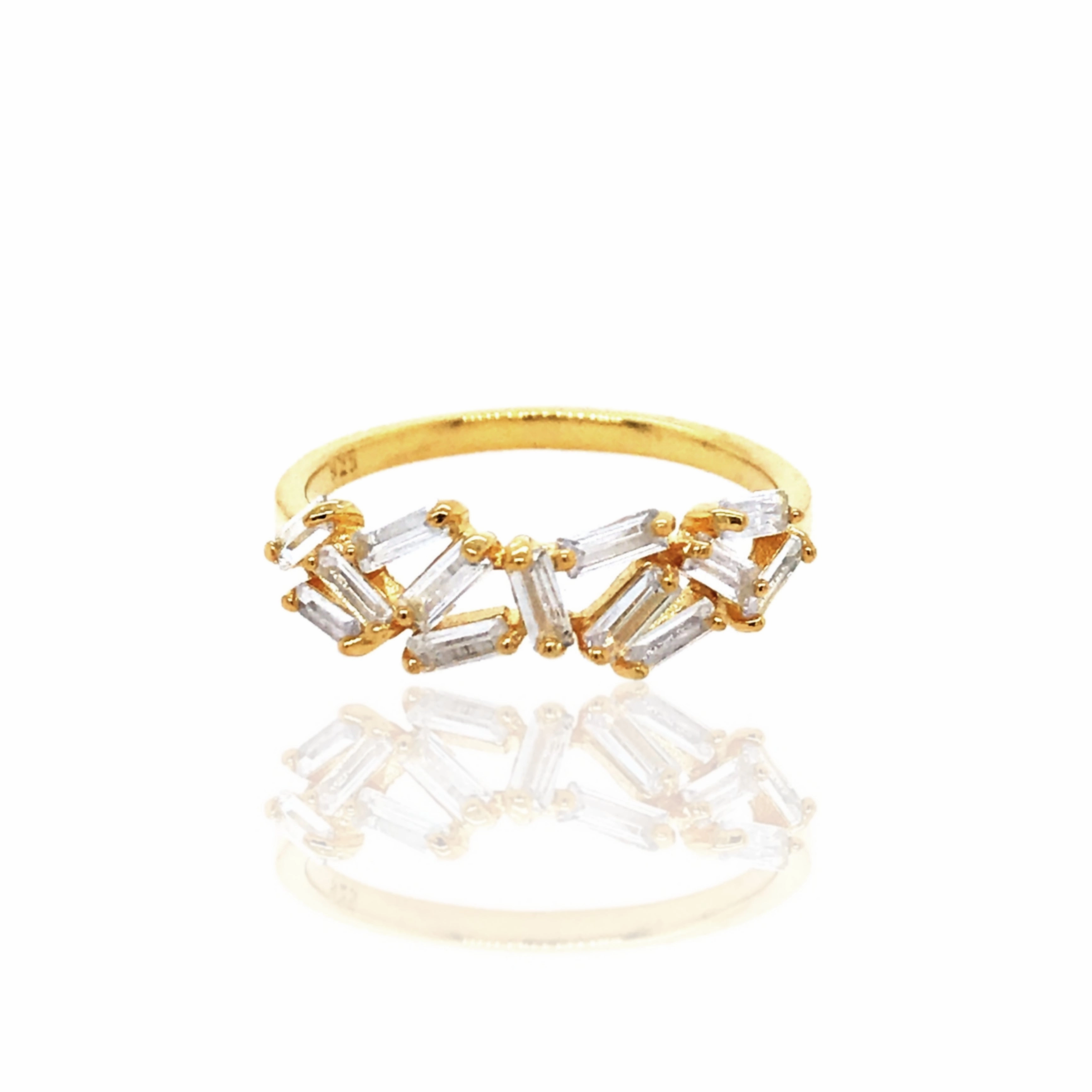 Sterling Silver Baguette Ring Meaningful Jewelry