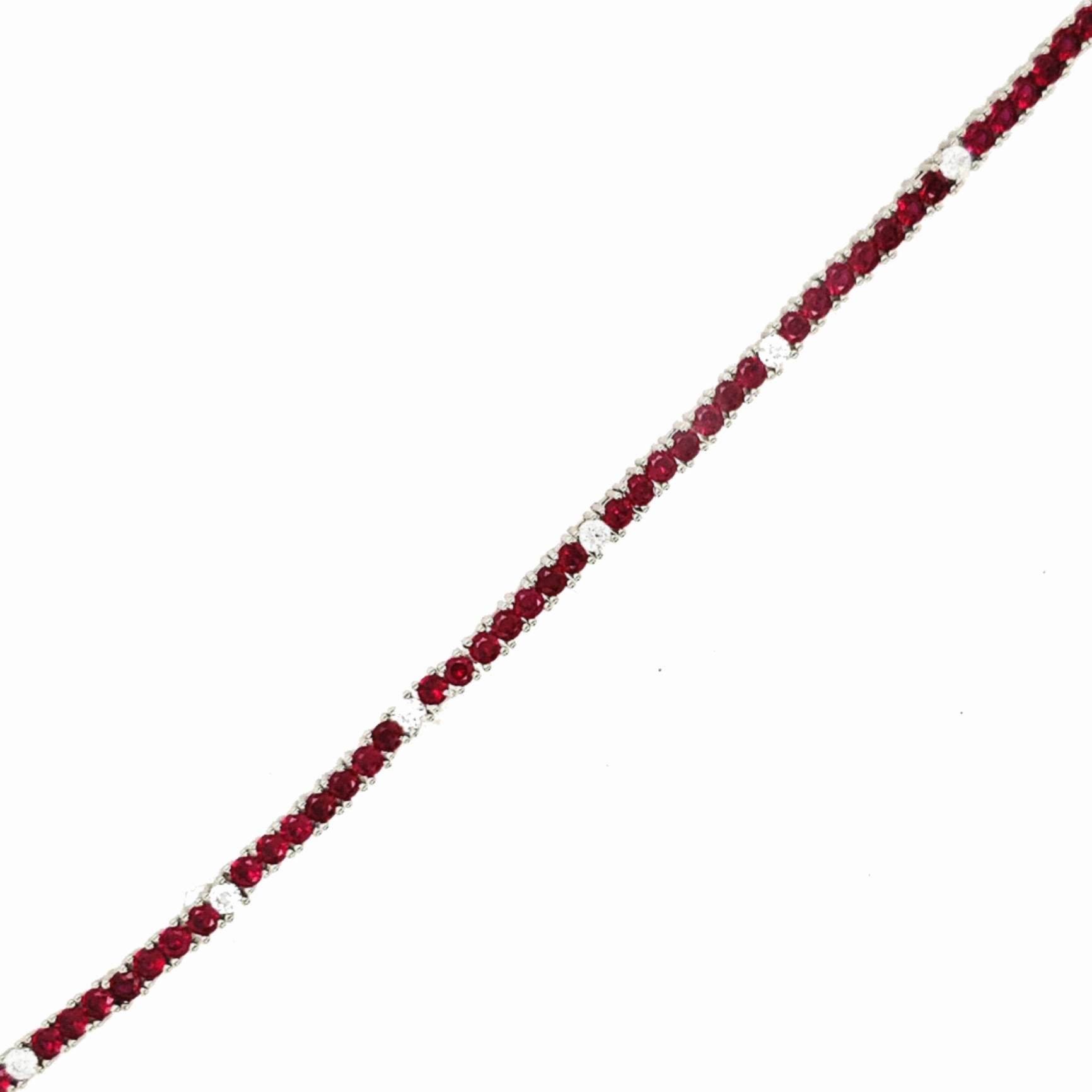 Sterling Silver Ruby, Emerald, and Sapphire Colored CZ Stone Adjustable Tennis Bracelets Uncommon Vision Complete Amalgamations