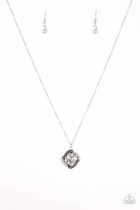 Superior Style Paparazzi Accessories ? Speaking Of Timeless - Silver Necklace?Flat Rate Ship $4.50?
