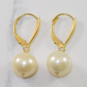 Pearl Dangle Earrings | 12.0ctw | Radiant Shine