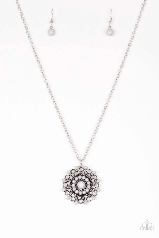 Modern Present Sophisticated Present Paparazzi Accessories ?Boho Bonanza - Silver Necklace? Flat Rate Ship $4.50?