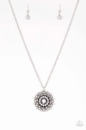 Modern Present Sophisticated Present Paparazzi Accessories ?Boho Bonanza - Silver Necklace? Flat Rate Ship $4.50?