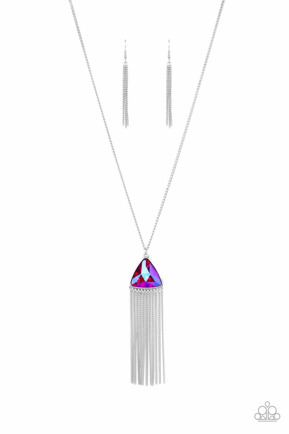 Contemporary Jewelry Paparazzi Accessories ?Proudly Prismatic - Pink Necklace? Flat Rate Ship $4.50?