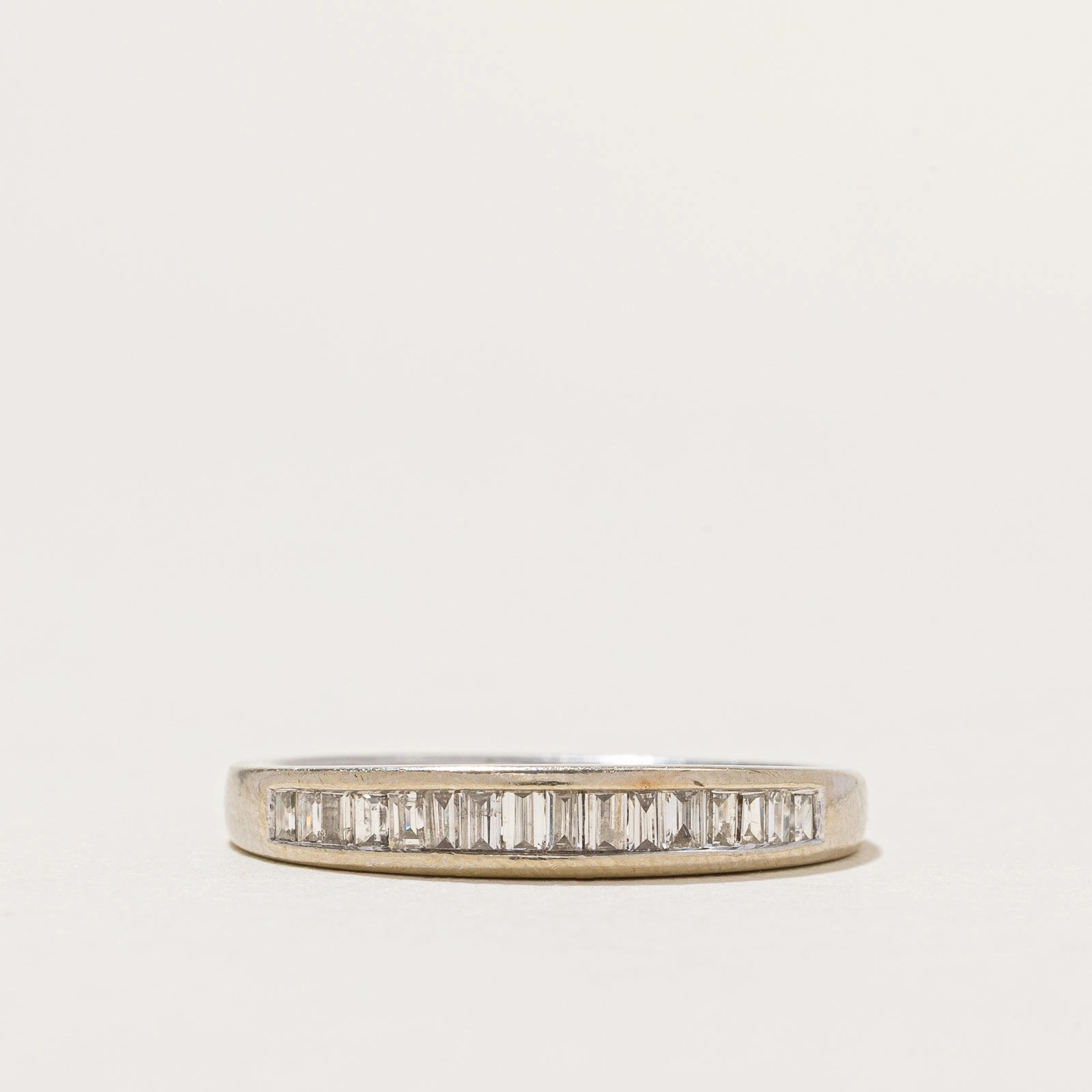 Channel Set Diamond Band | 0.24ctw | SZ 6.75 Luxury Finish Shine Bold Sparkle