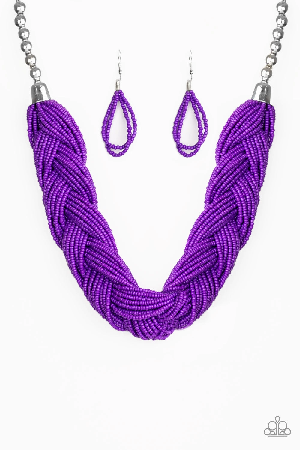 Paparazzi Accessories ? The Great Outback - Purple Necklace?Flat Rate Ship $4.50? Business Attire