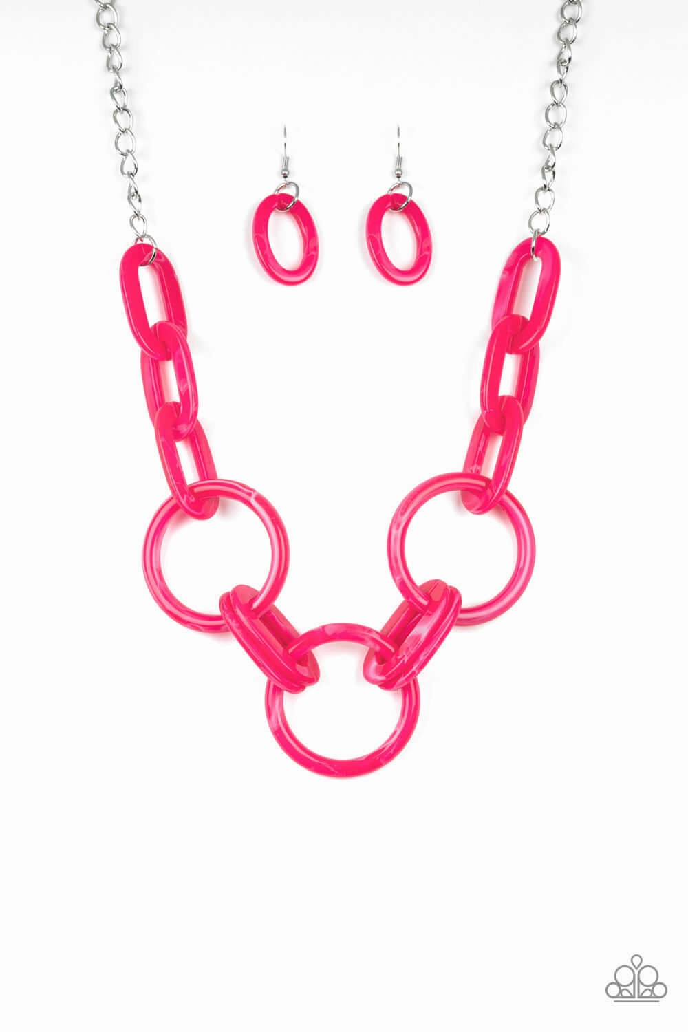 Modern Adornment Artisan Adornment Paparazzi Accessories ? Turn Up The Heat - Pink Necklace?Flat Rate Ship $4.50?