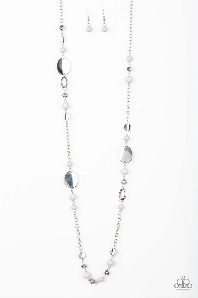 Paparazzi Accessories ?Serenely Springtime - Silver Necklace? Flat Rate Ship $4.50? Artful Style Inspiring Gift