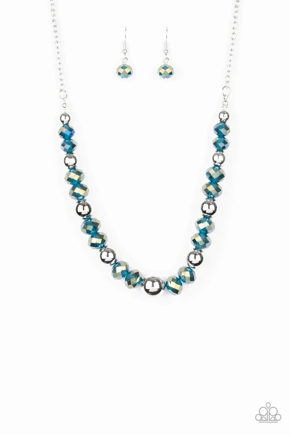 Durable Gift Paparazzi Accessories ? Jewel Jam - Blue Necklace?Flat Rate Ship $4.50?