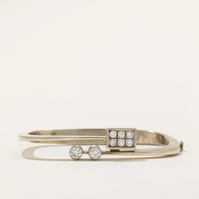 Shiny Edge Diamond Soft Square Bracelet | 0.50ctw | 5" |