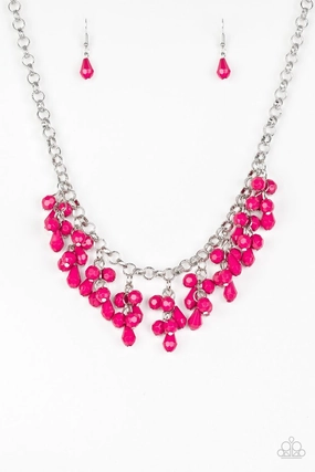 Paparazzi Accessories ? Modern Macarena - Pink Necklace ?Flat Rate Ship $4.50? Gorgeous Accessory Lively Touch