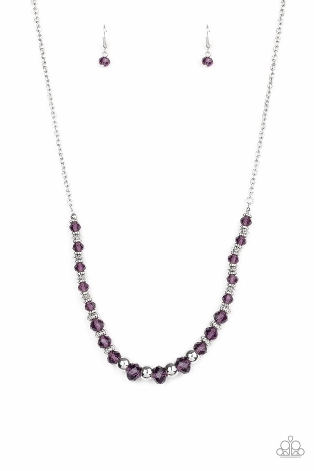 Petite Accent Paparazzi Accessories ?Stratosphere Sparkle - Purple Necklace? Flat Rate Ship $4.50?