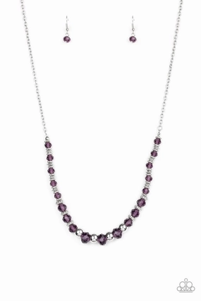 Petite Accent Paparazzi Accessories ?Stratosphere Sparkle - Purple Necklace? Flat Rate Ship $4.50?