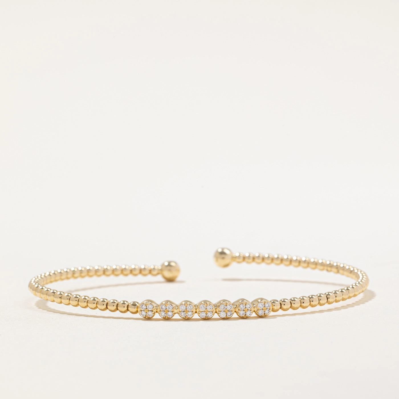 'Gabriel & Co' Diamond Bracelet | 0.14ctw | 5" | Stylish Touch Shimmering Craft