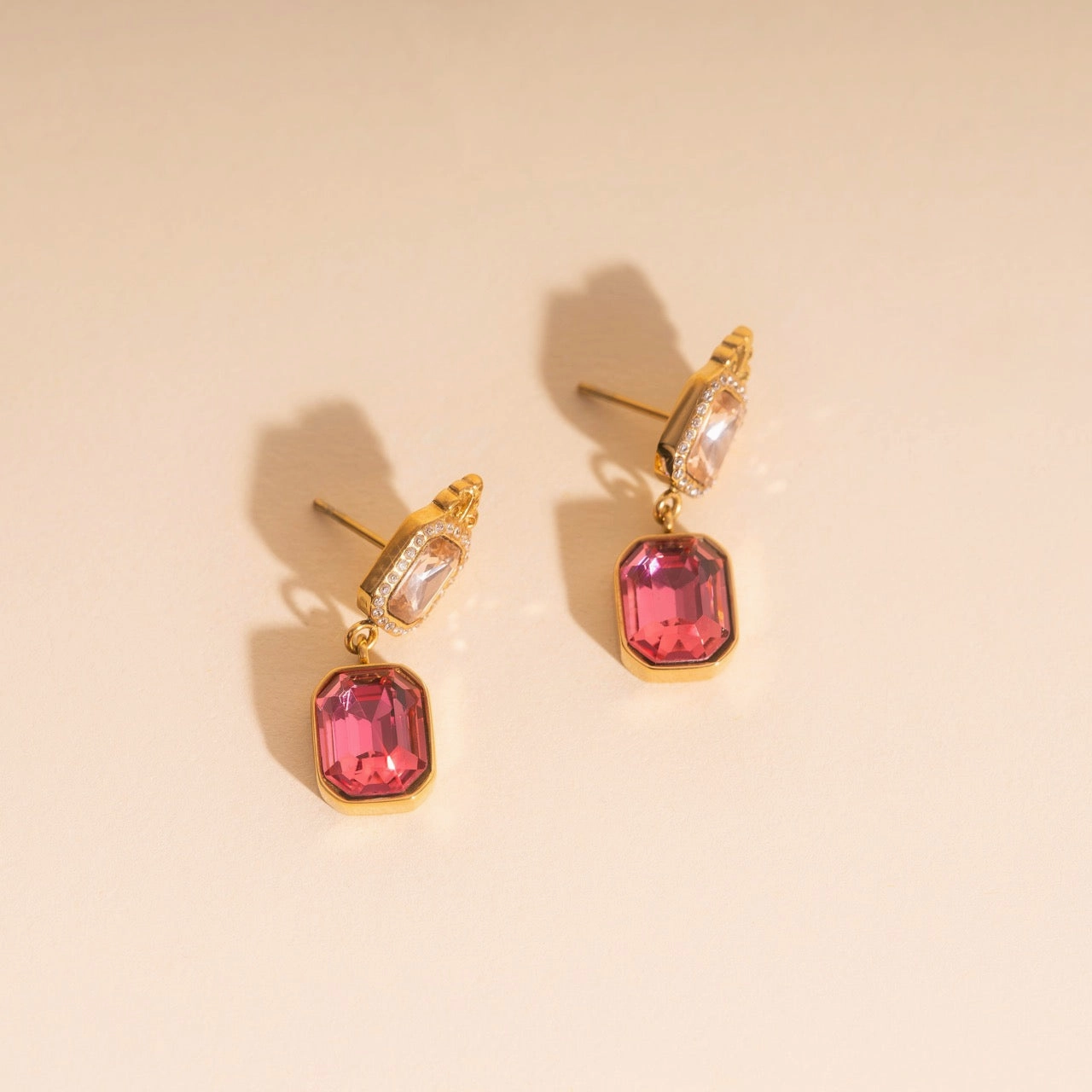 The Empress Stud Earrings Neutral Vibe Daily Layer