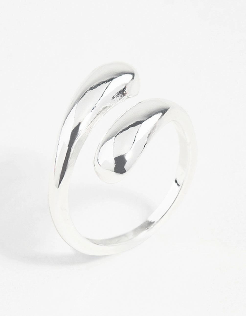 Strong Construction Silver Wrap Around Ring